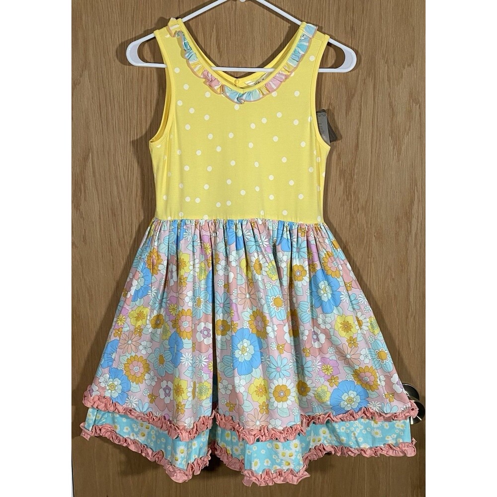 Matilda Jane Dream Chasers Dance Time Dress Girls Sz 14 Brand New